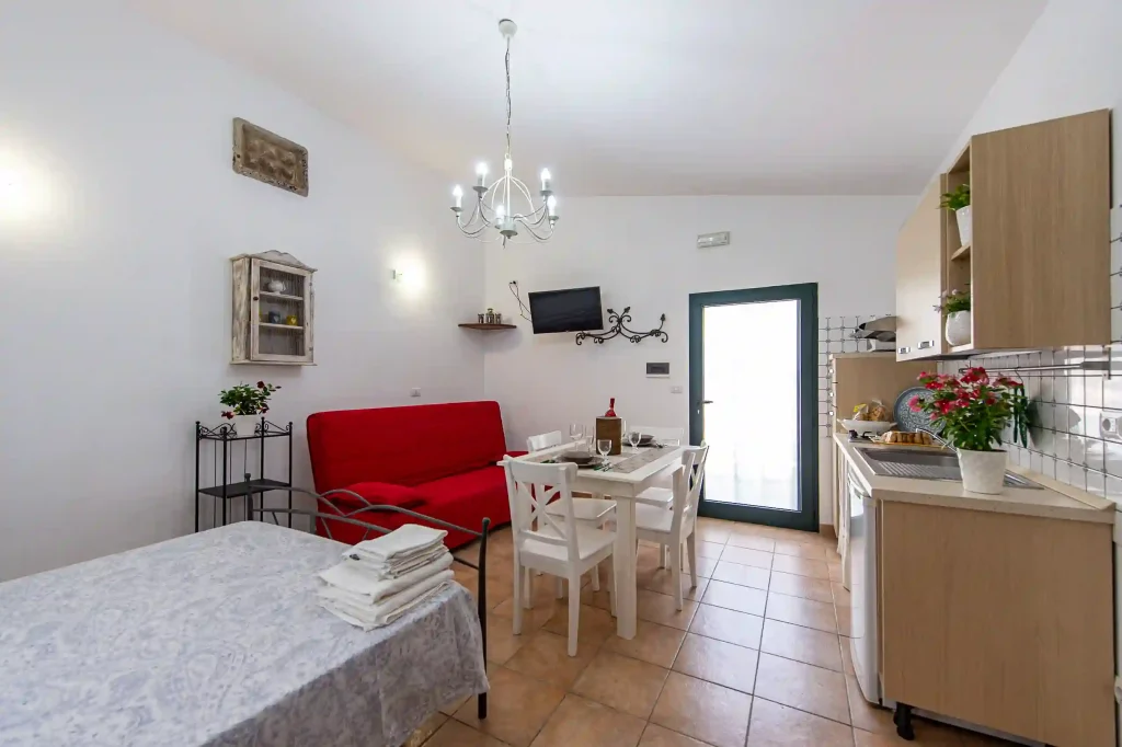 The apartments of Masseria De Donno