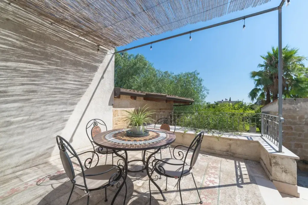 The garden of Masseria De Donno