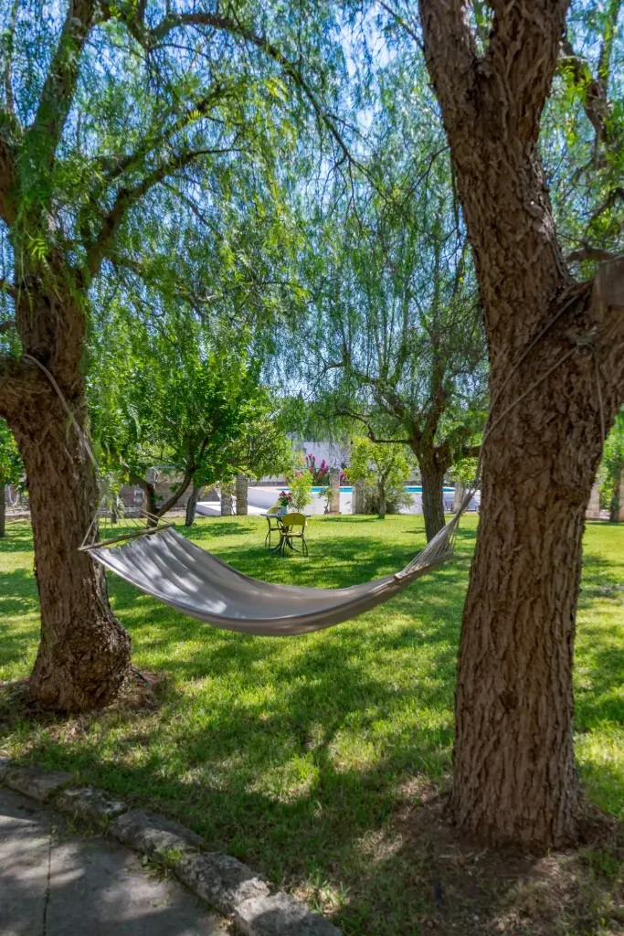 The garden of Masseria De Donno