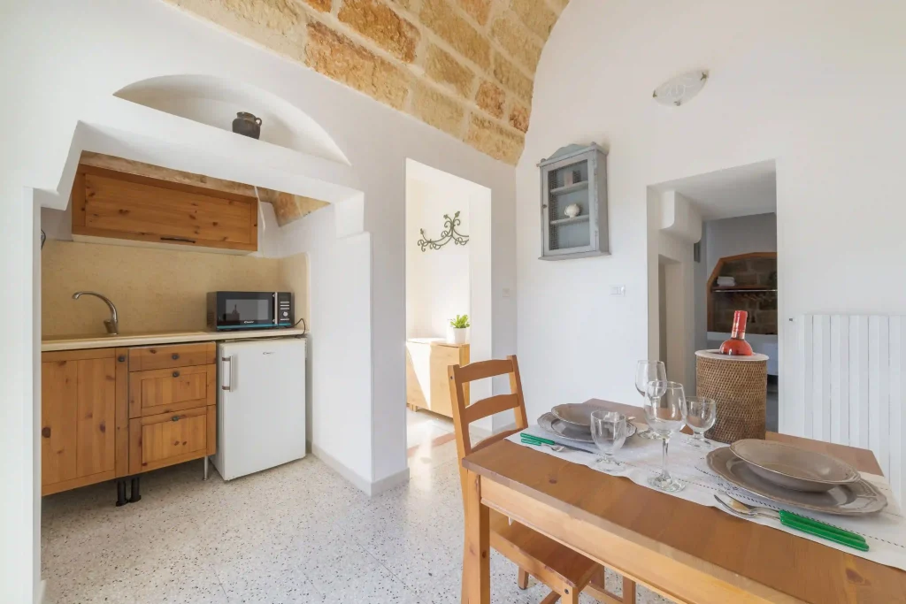 The apartments of Masseria De Donno